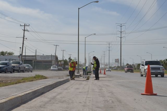 Entrega municipio pavimientación en la Jacinto López II
