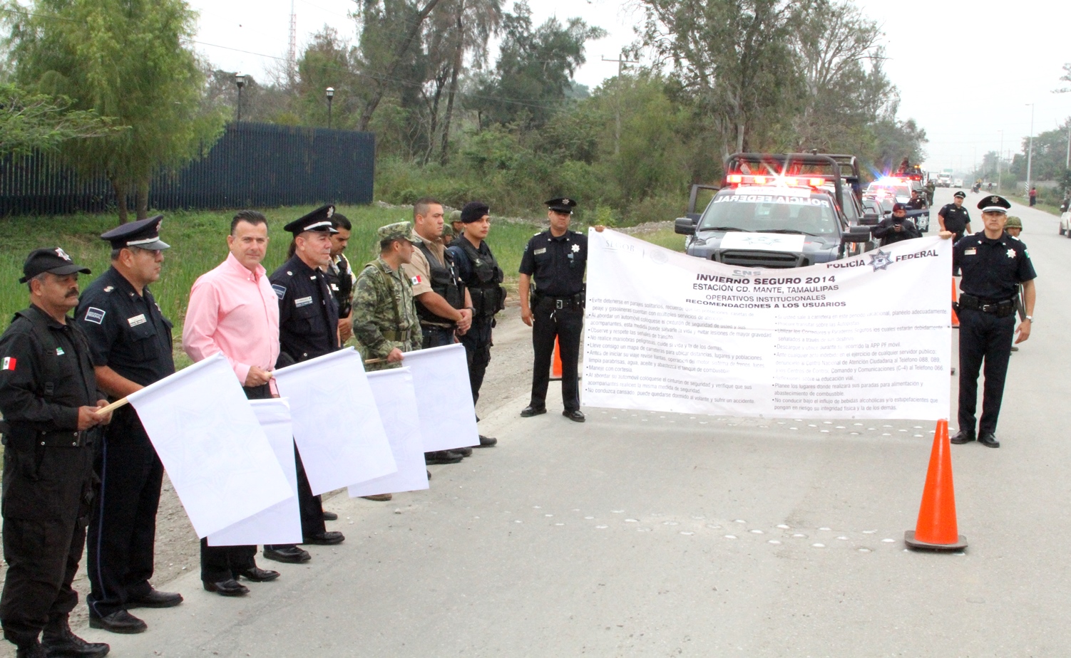 Activa Pablo operativo de seguridad en Mante