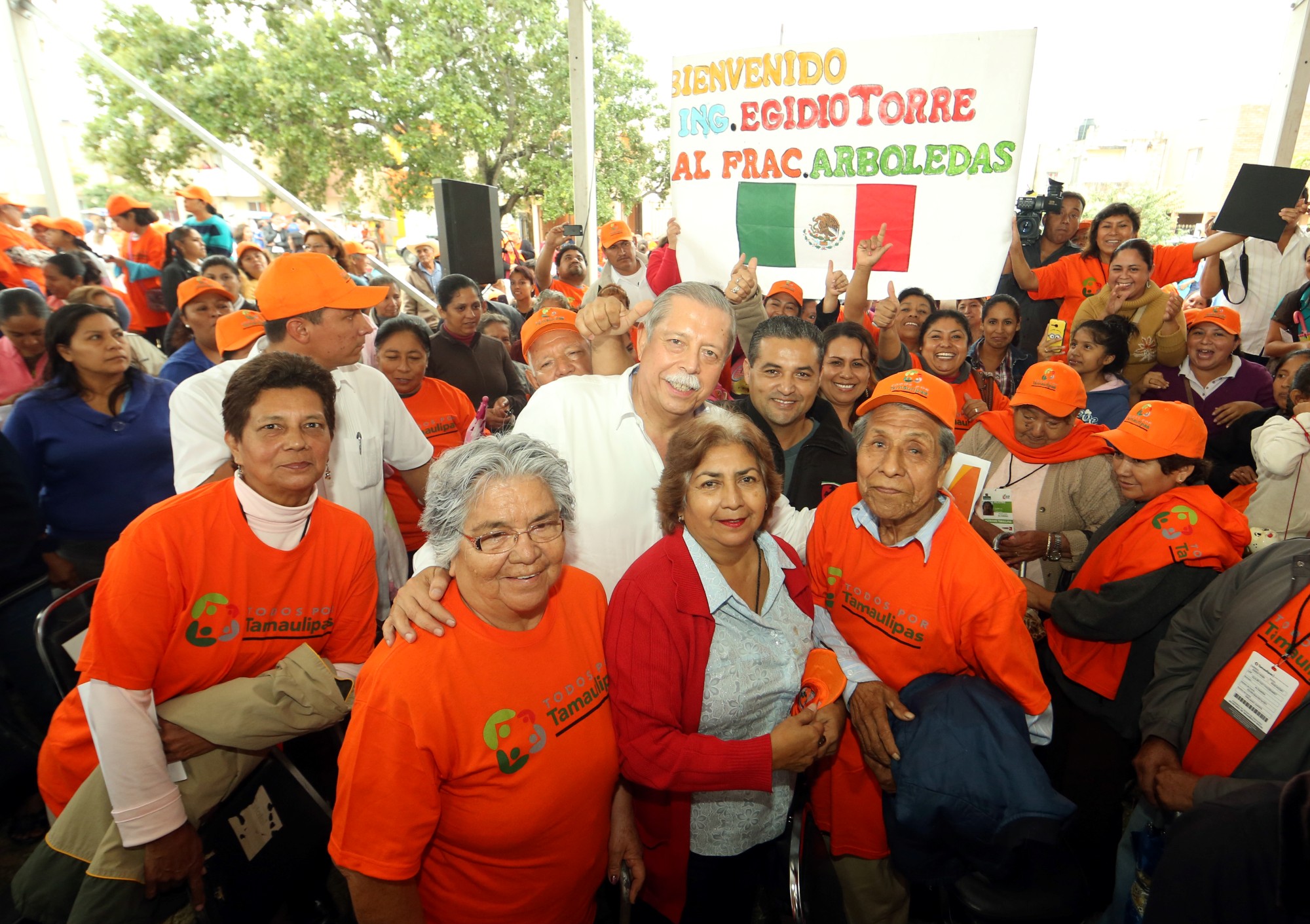 “Seguiremos trabajando juntos, todos por Tamaulipas”: Egidio