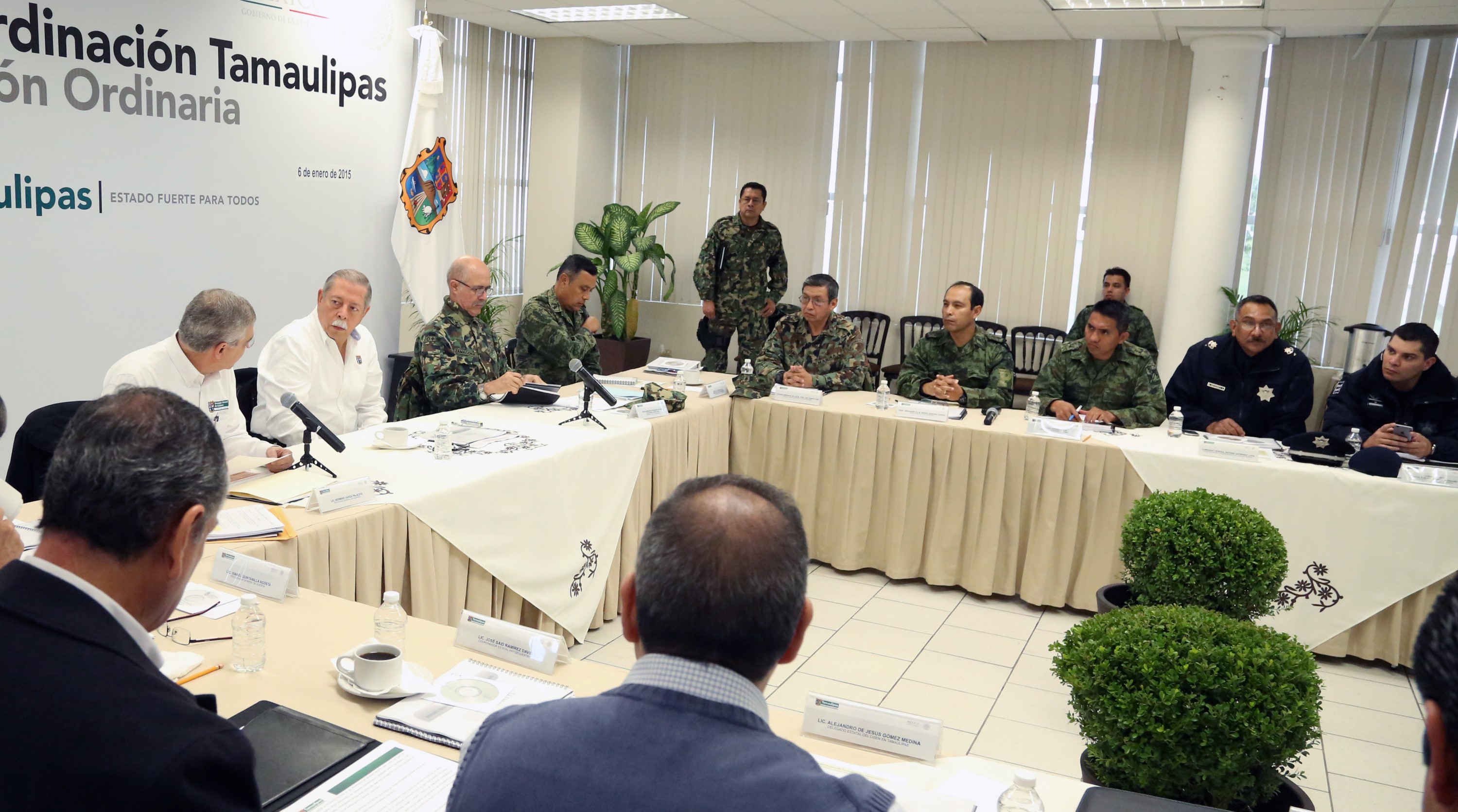 Se integra general Sánchez García al Grupo de Coordinación Tamaulipas