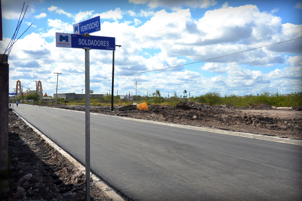 Concluye rehabilitación de calles en Col. Los Ángeles y Obrera con inversión de más de 10 mdp