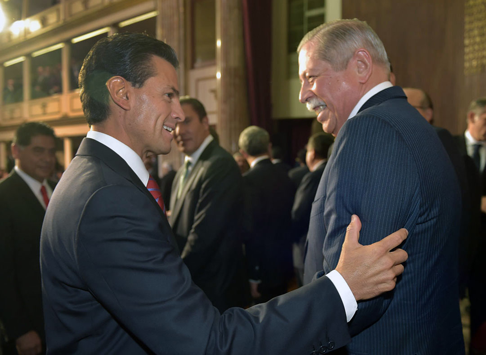 Asiste Egidio Torre a la Ceremonia del 98 aniversario de la Constitución Política Mexicana