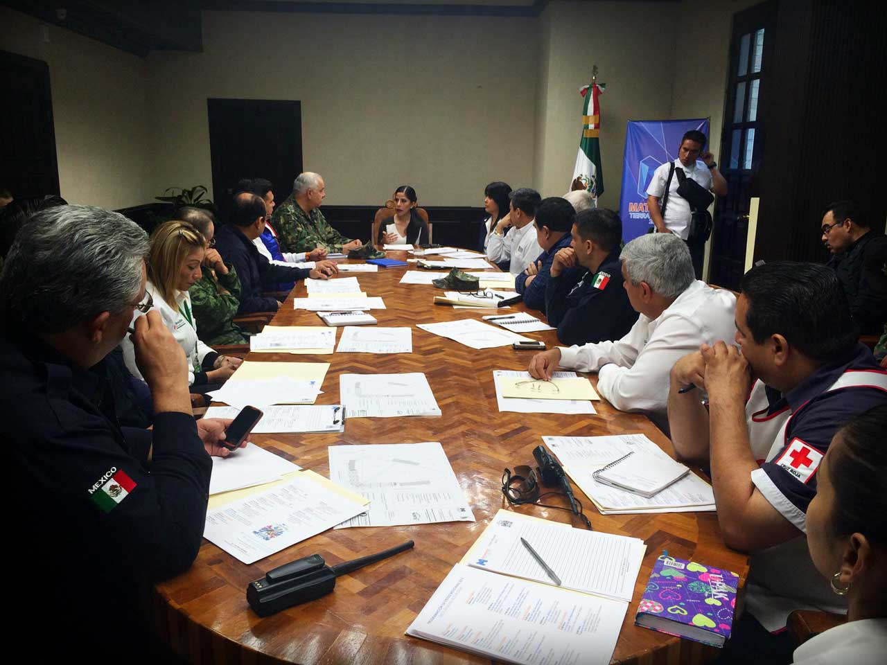 Garantizan Gobierno de Matamoros y Fuerzas Federales seguridad en las Fiestas Mexicanas