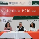 Participa Gustavo Torres en la Sexta Audiencia Pública “Tamaulipas Derechos Humanos”