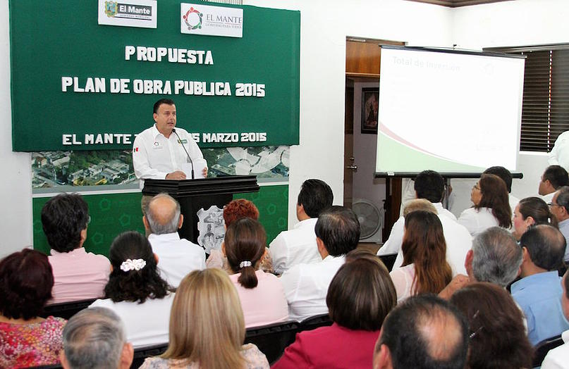 Presentan propuesta de Obra Pública FISMUN 2015 para El Mante