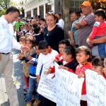 Entrega Pablo accesos dignos a escuelas de la Azucarera