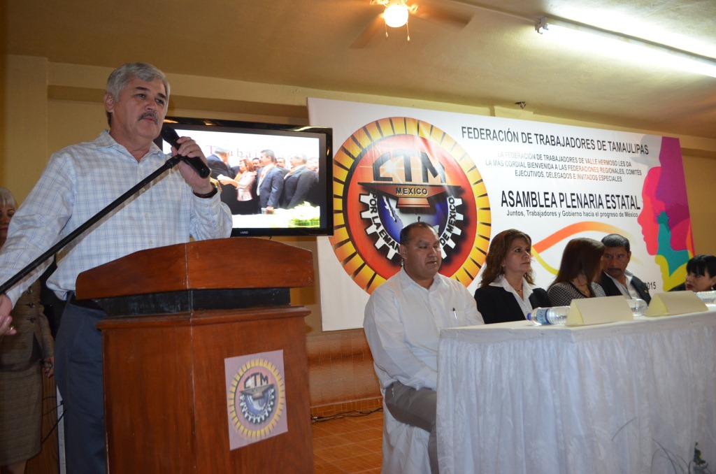 Asiste JLHC a la Asamblea Plenaria Estatal de la FTT