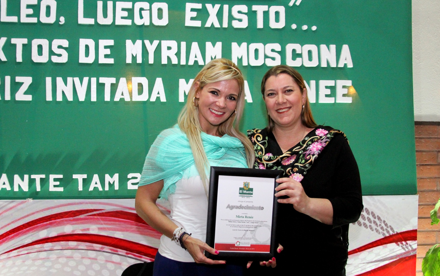 En Mante dan continuidad al programa “Leo luego existo”