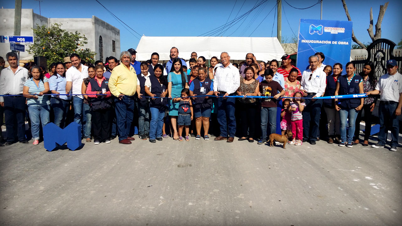 El Gobierno Municipal lleva a Matamoros hacia el progreso con mejor infraestructura