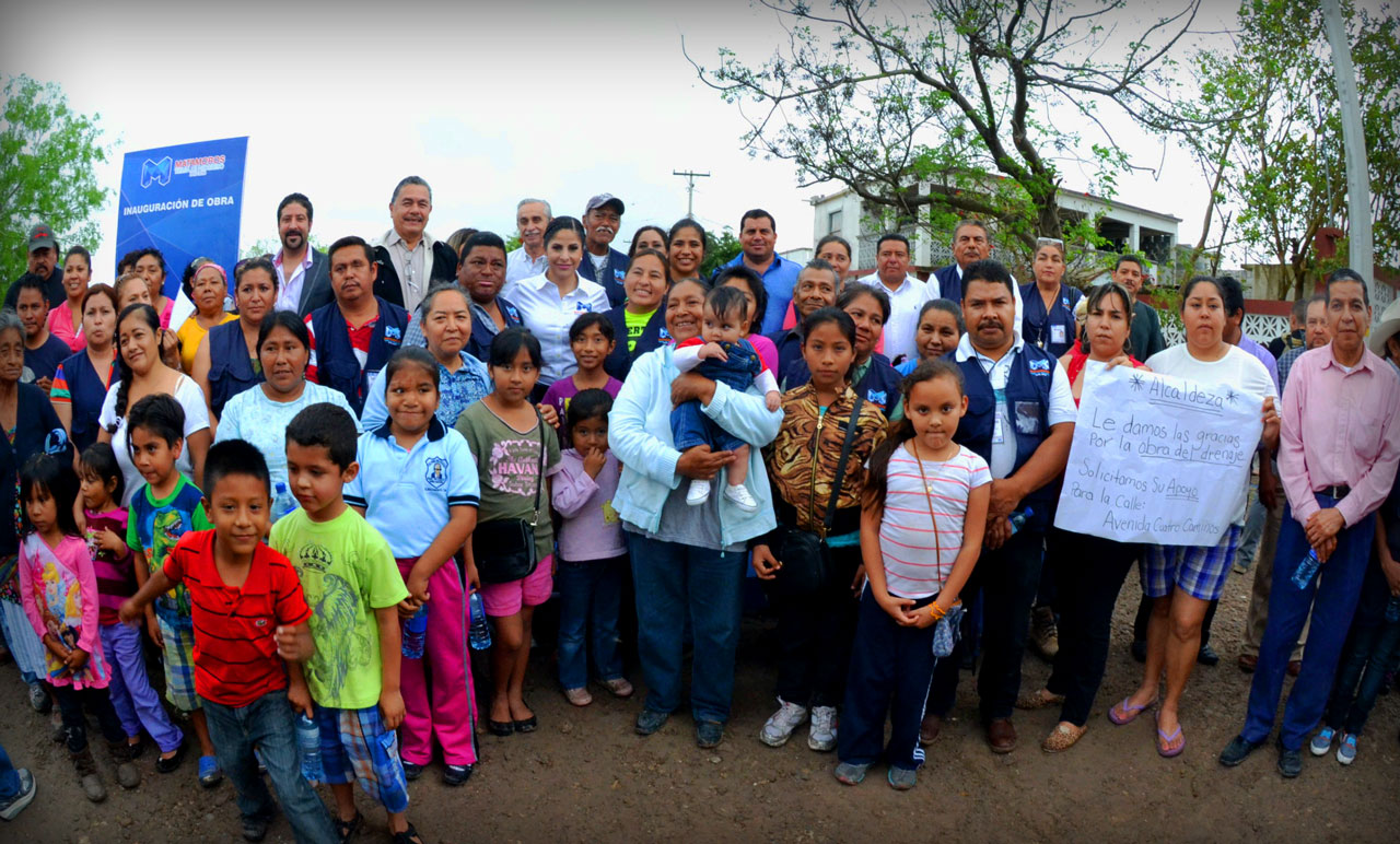 Impulsa el Gobierno Municipal una vida en condiciones más dignas para todos los matamorenses
