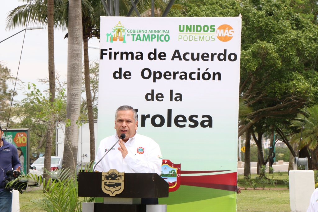 Gobierno de Tampico y UAT, ponen en operación la tirolesa