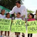 Inicia Pablo obras integrales por 9.5 mdp., en sector Poniente