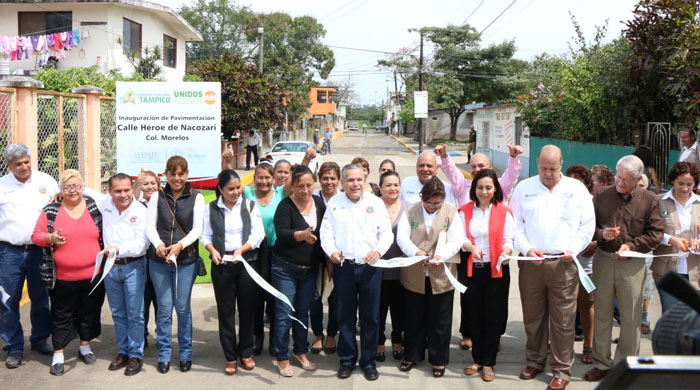 Gracias al trabajo en equipo y la suma de voluntades, se avanza en materia de pavimentación: Gustavo Torres