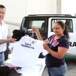 Entrega Pablo uniformes a 23 Cadetes de Seguridad Vial