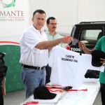 Entrega Pablo uniformes a 23 Cadetes de Seguridad Vial