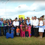 Alcaldesa Lety Salazar inaugura nuevos parques en colonias de Matamoros