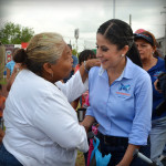 Alcaldesa Lety Salazar inaugura nuevos parques en colonias de Matamoros