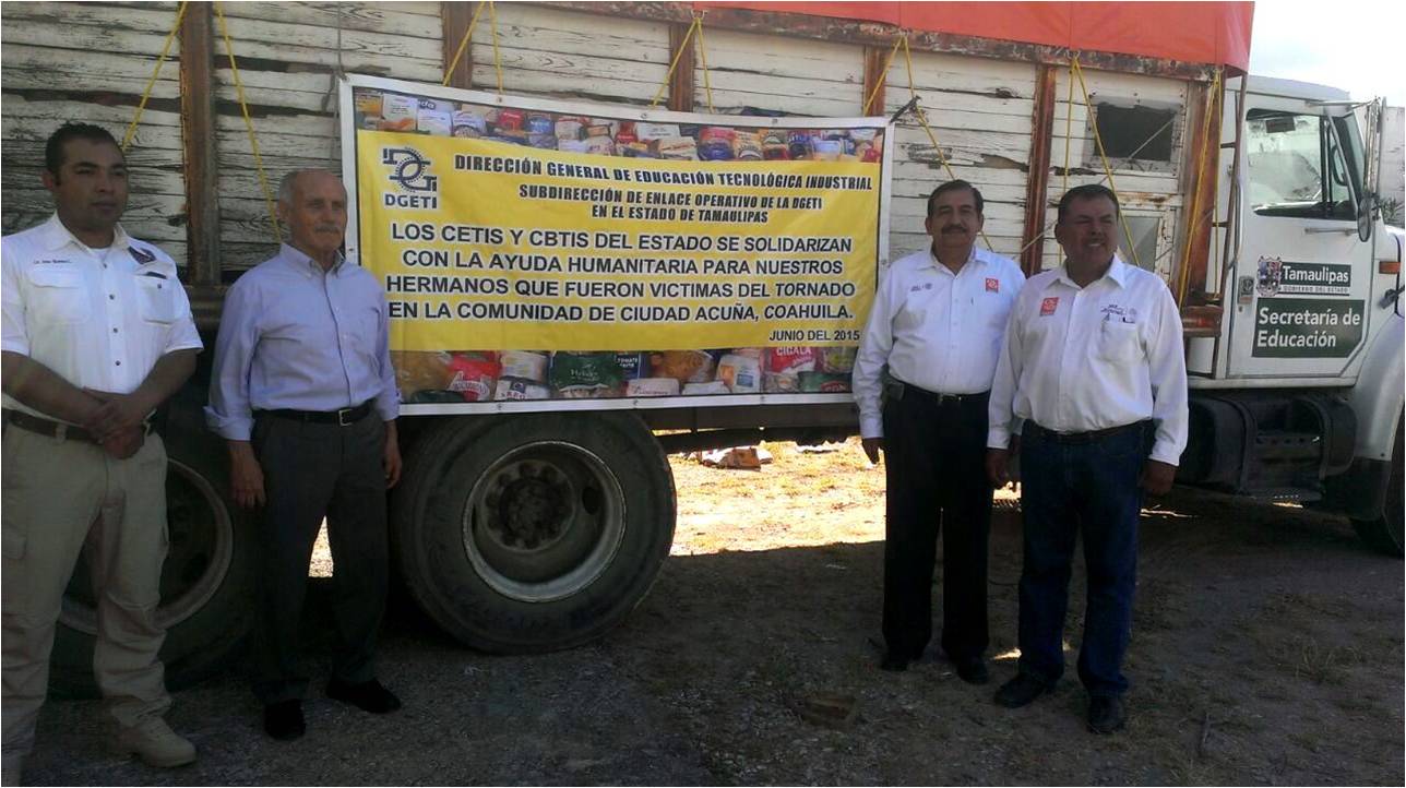 Apoyan alumnos a damnificados por inundaciones en Coahuila