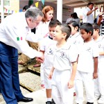 Visita Gustavo Torres Salinas el Jardín de Niños “ Rosaura Zapata “