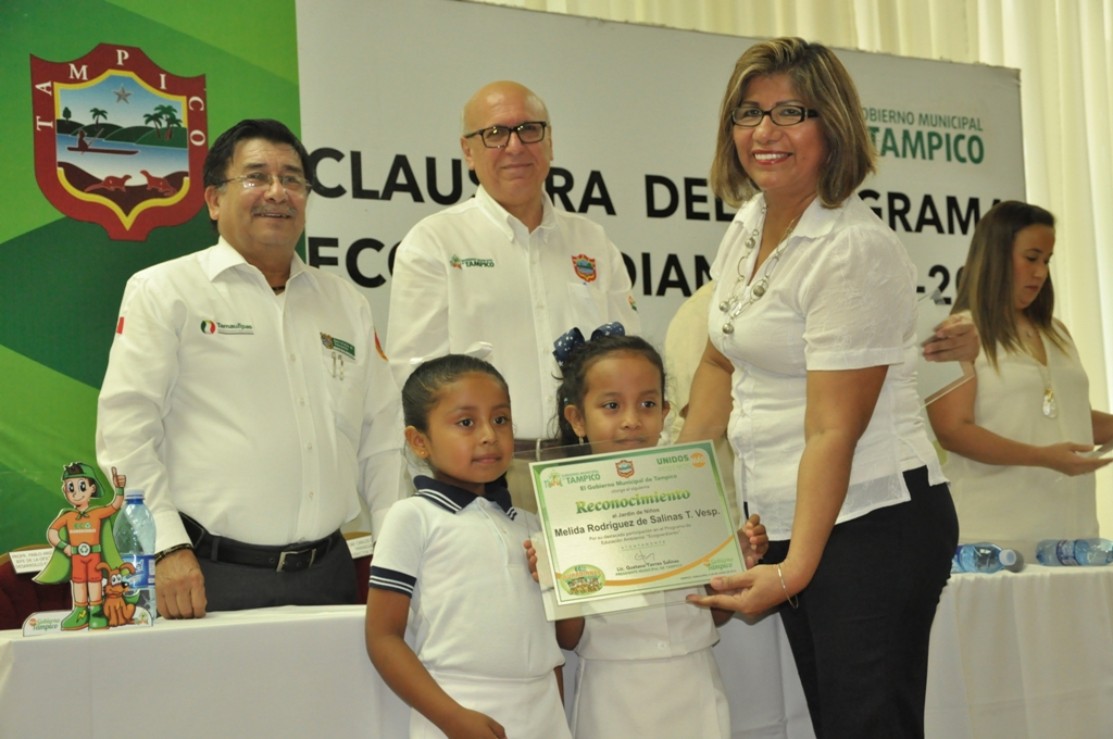 Concluye el programa Ecoguardianes enfocado a construir un Tampico Ambientalmente Responsable
