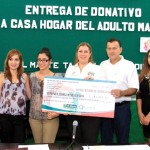 Recibe DIF Mante aportación económica del reinado de la feria