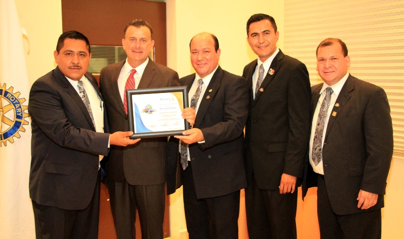 Refrenda Pablo trabajo coordinado con Rotarios a favor del Mante