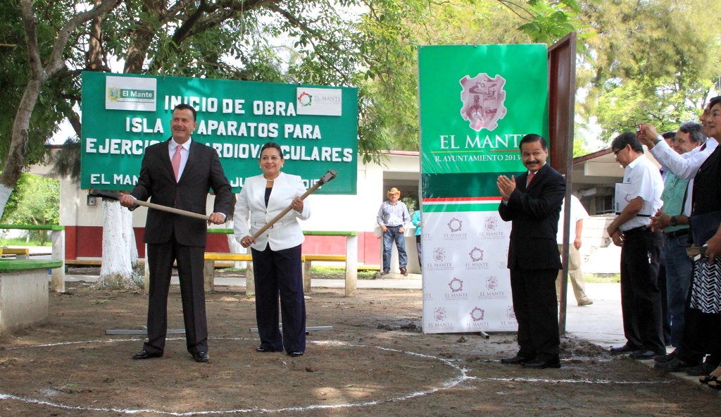 En Mante, más obra pública por la educación: PGL