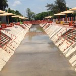 Realizan trabajos de limpieza en Balneario La Difusora