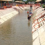 Realizan trabajos de limpieza en Balneario La Difusora