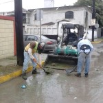 Intensifica el Gobierno de Tampico limpieza en canales a cielo abierto