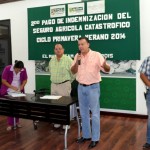 Entrega Pablo pagos del Seguro Agrícola Catastrófico