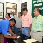 Entrega Pablo pagos del Seguro Agrícola Catastrófico