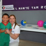 Convive Verónica con niños del Campamento de Verano 2015