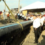 Avanzan obras de agua en el estado