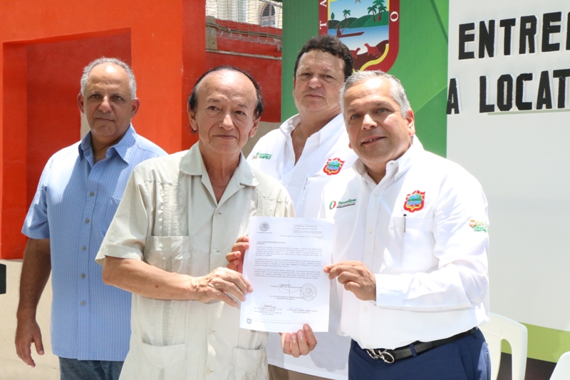 Brinda el Ayuntamiento de Tampico certeza jurídica a locatarios de los mercados municipales