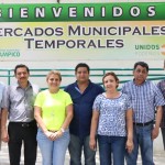Respaldan locatarios su traslado voluntario a los mercados temporales