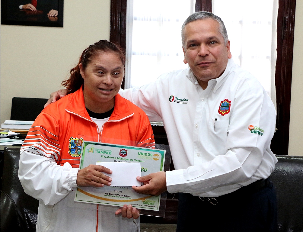 Impulsa Gustavo Torres el talento de los deportistas especiales