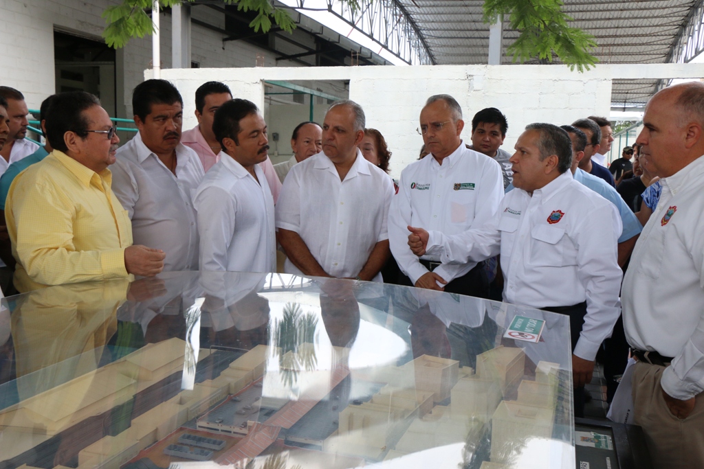 Total respaldo del Gobierno del estado a proyecto de los mercados municipales