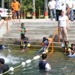 Visita Verónica Campamentos de Verano de Natación y del IRBA