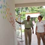 Visita Verónica Campamentos de Verano de Natación y del IRBA