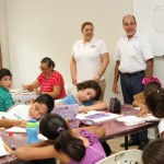 Visita Verónica Campamentos de Verano de Natación y del IRBA