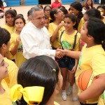 Convive el alcalde Gustavo Torres Salinas con niños y niñas del “Campamento de Verano Tampico 2015”