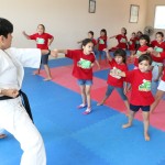 Convive el alcalde Gustavo Torres Salinas con niños y niñas del “Campamento de Verano Tampico 2015”