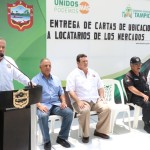 Brinda el Ayuntamiento de Tampico certeza jurídica a locatarios de los mercados municipales