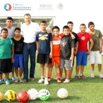 Pablo pone en marcha acciones sociales del programa Hábitat