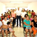 Pablo pone en marcha acciones sociales del programa Hábitat