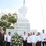 Ayuntamiento de Tampico conmemora el CXLIII aniversario luctuoso del Benemérito de Las Américas