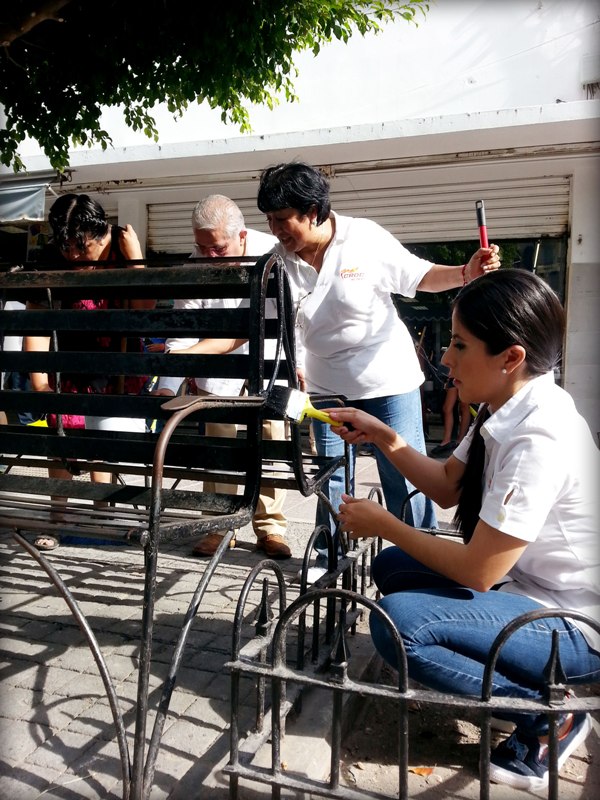 Suman acciones comerciantes de la peatonal y municipio por transformar Matamoros