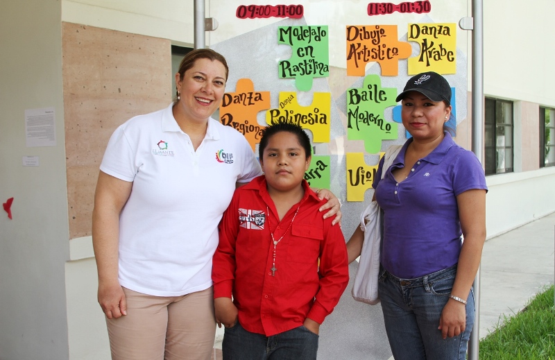 Visita Verónica Campamentos de Verano de Natación y del IRBA