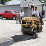 Incrementan acciones de bacheo en Mante